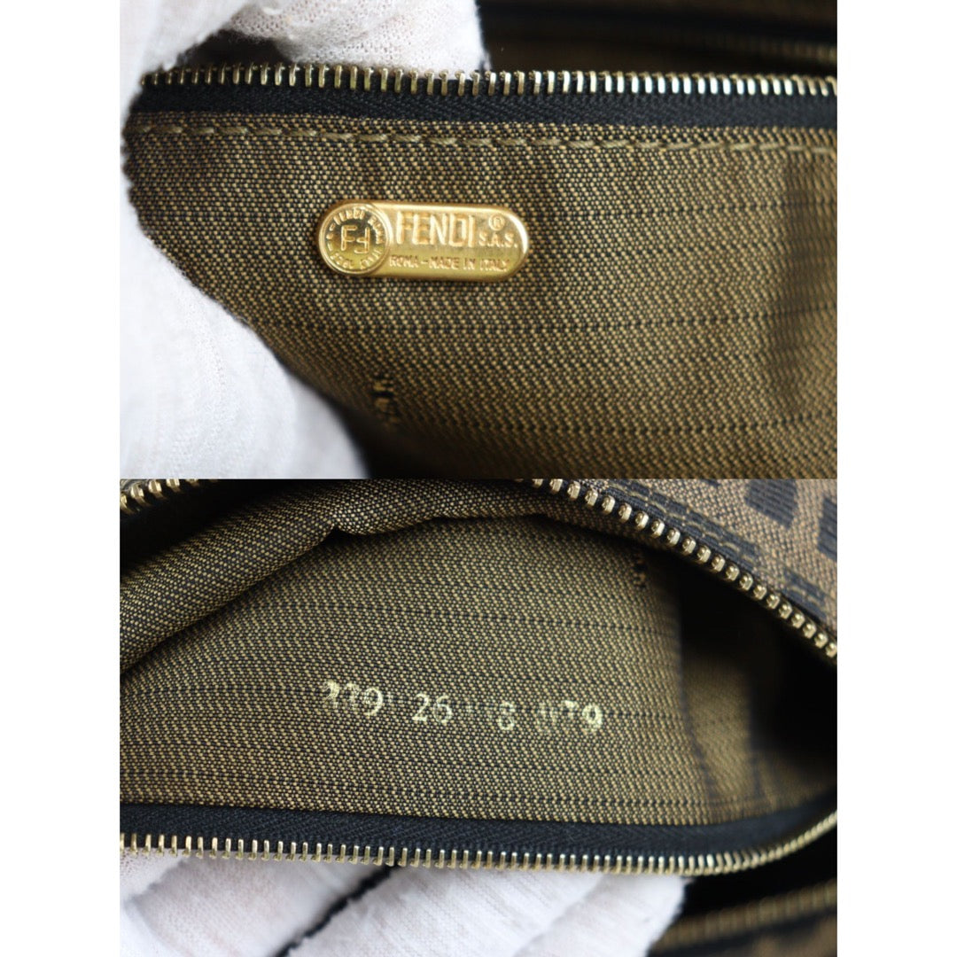 Rank A ｜ FENDI Zucca Handbag ｜23070712