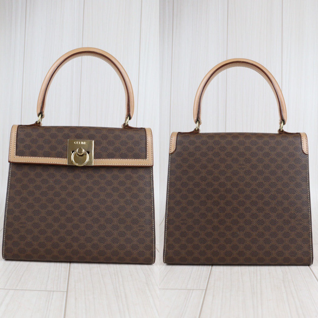 Rank A ｜ CELINE Macadam Handbag ｜23050404