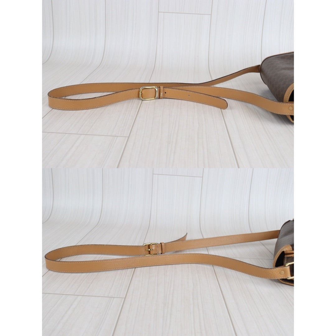 Rank AB｜ CELINE Macadam Shoulder Bag ｜V23062338