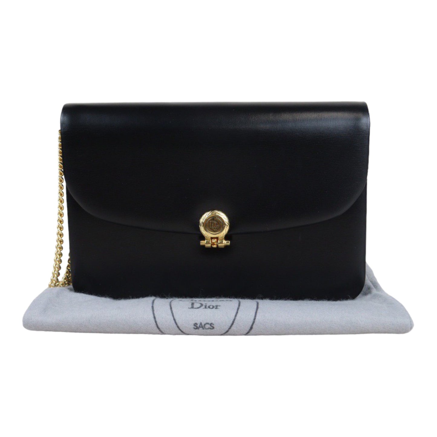 Rank AB ｜ Dior Vintage Box Calf Shoulder Bag ｜V23070706