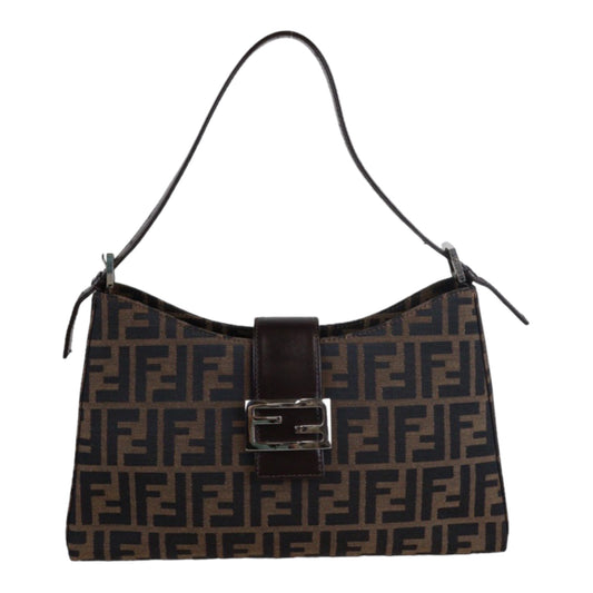 Rank A｜ FENDI Zucca Shoulder Bag ｜23061506