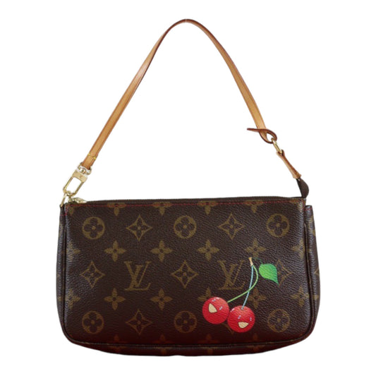 Rank AB  ｜ LV Monogram Cherry Pochette Accessoires ｜23051504