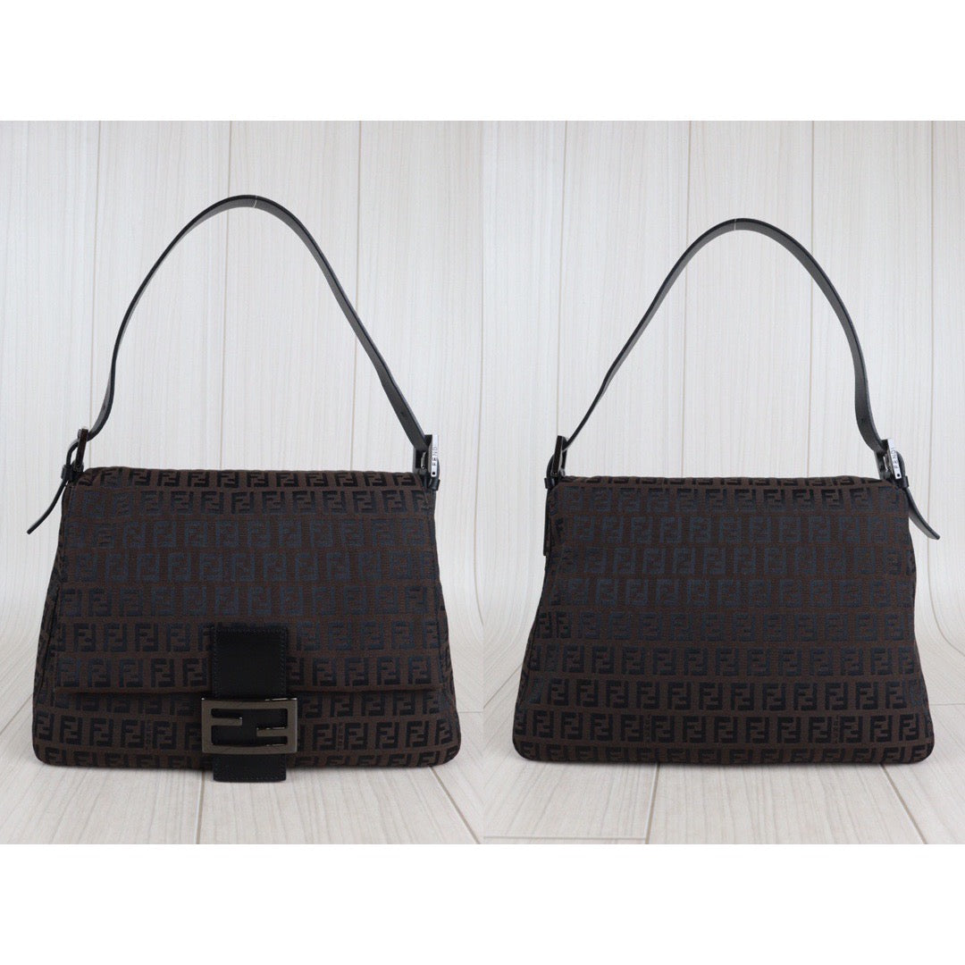 Rank A｜ FENDI Mamma Baguette Shoulder Bag ｜23070417