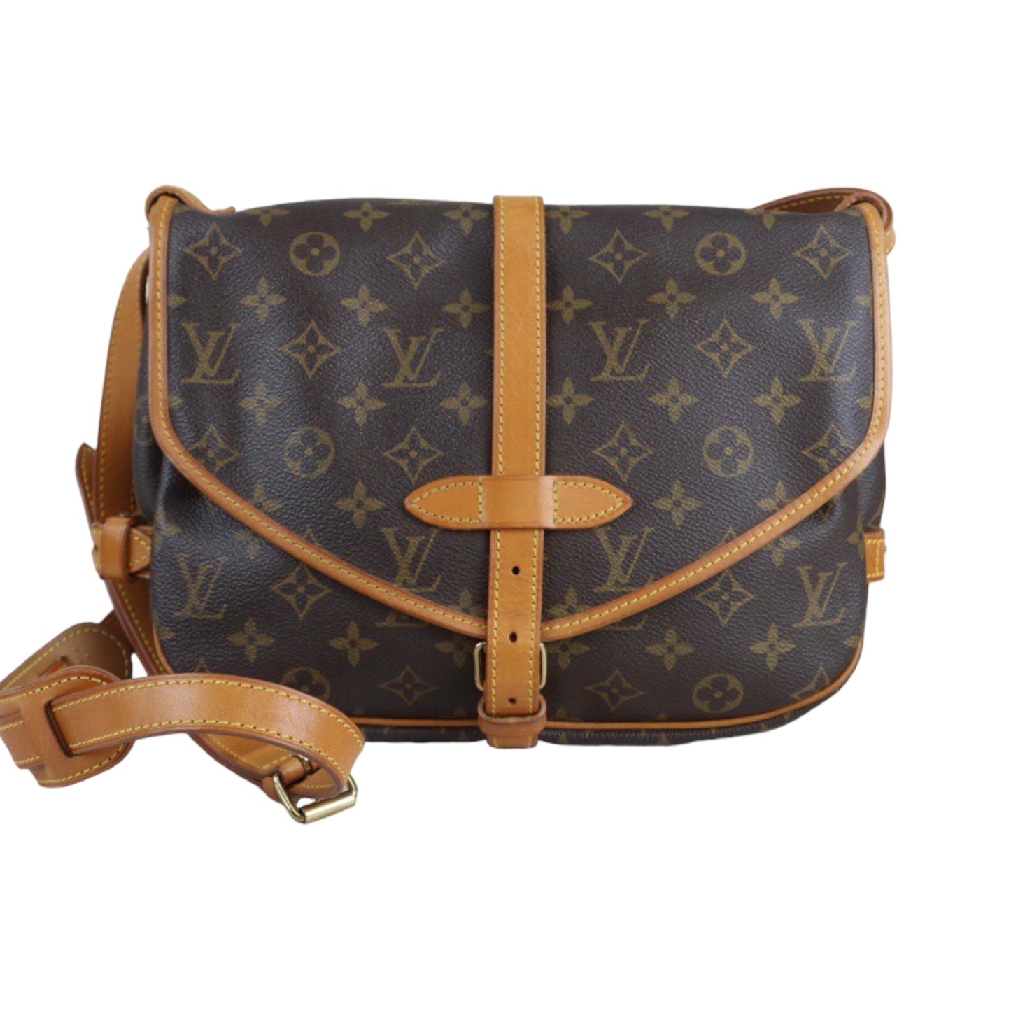 Rank AB ｜ LV Monogram Saumur MM Shoulder Bag｜23070412