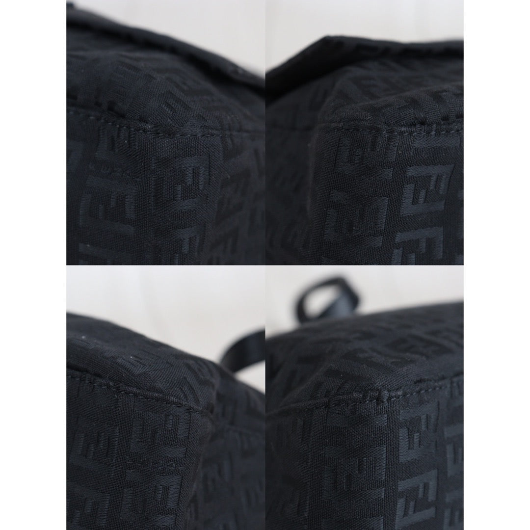 Rank A｜ FENDI Baguette Shoulder Bag Black ｜V23062957