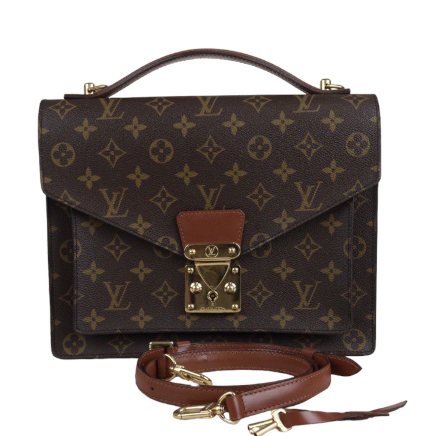 Rank A ｜ LV Monogram Monceau28 Shoulder Bag ｜23062946