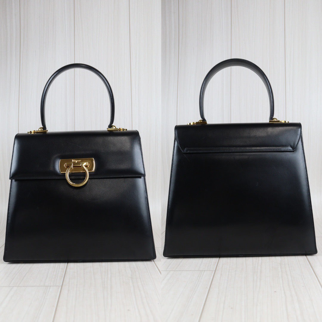 Rank AB ｜Ferragamo Gancini 2WAY Handbag Shoulderbag｜23051208