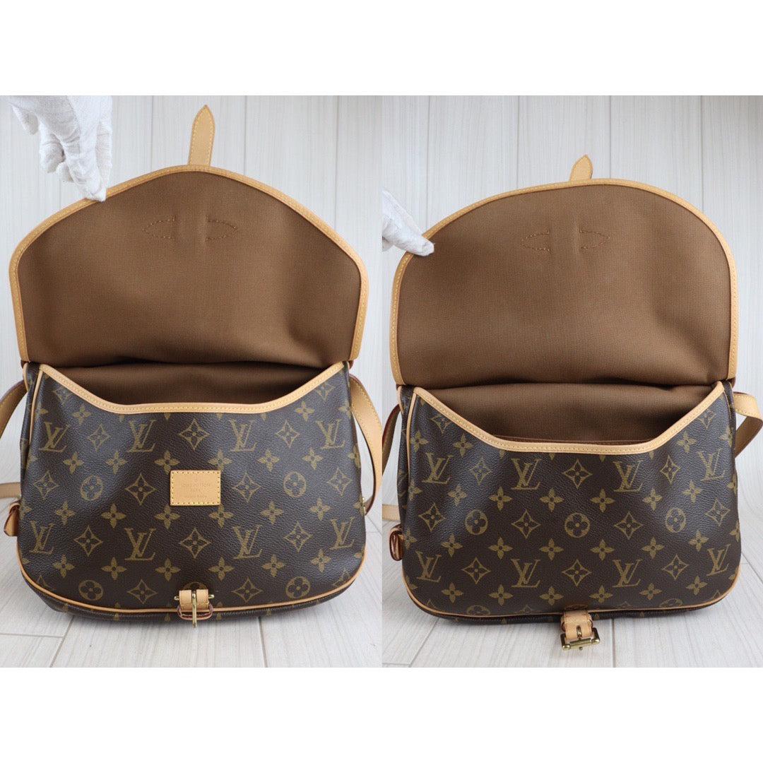 Rank A ｜ LV Monogram Saumur MM Shoulder Bag｜23072512