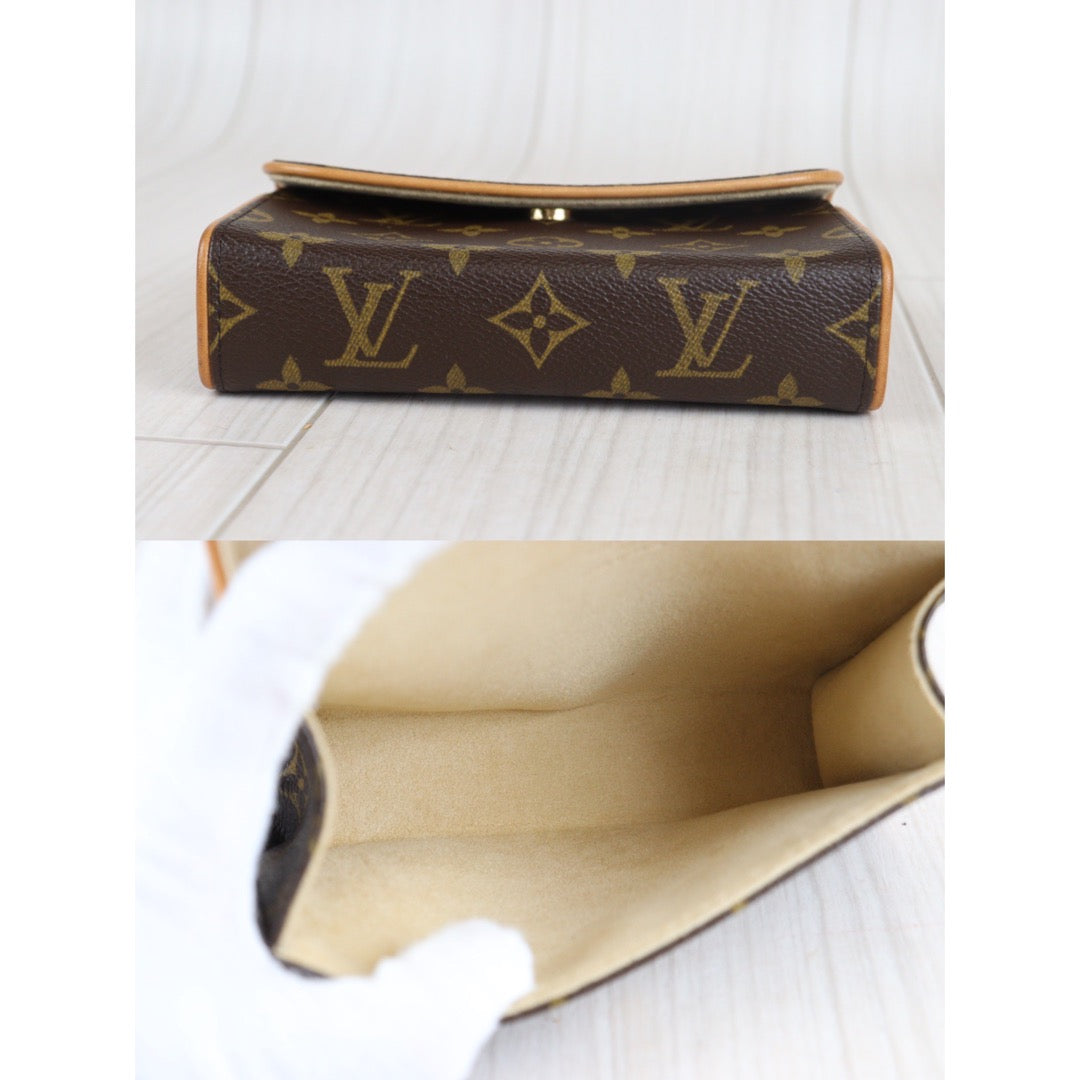 Rank A ｜ LV Monogram Pochette Florentine Waist Bag XS｜23061202