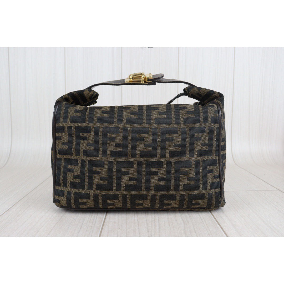 Rank A ｜ FENDI Zucca Handbag ｜23060805