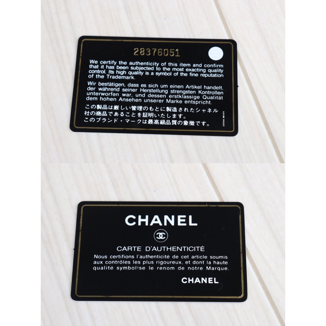 Rank SA ｜Chanel Caviar Skin Black Long Wallet｜23052019