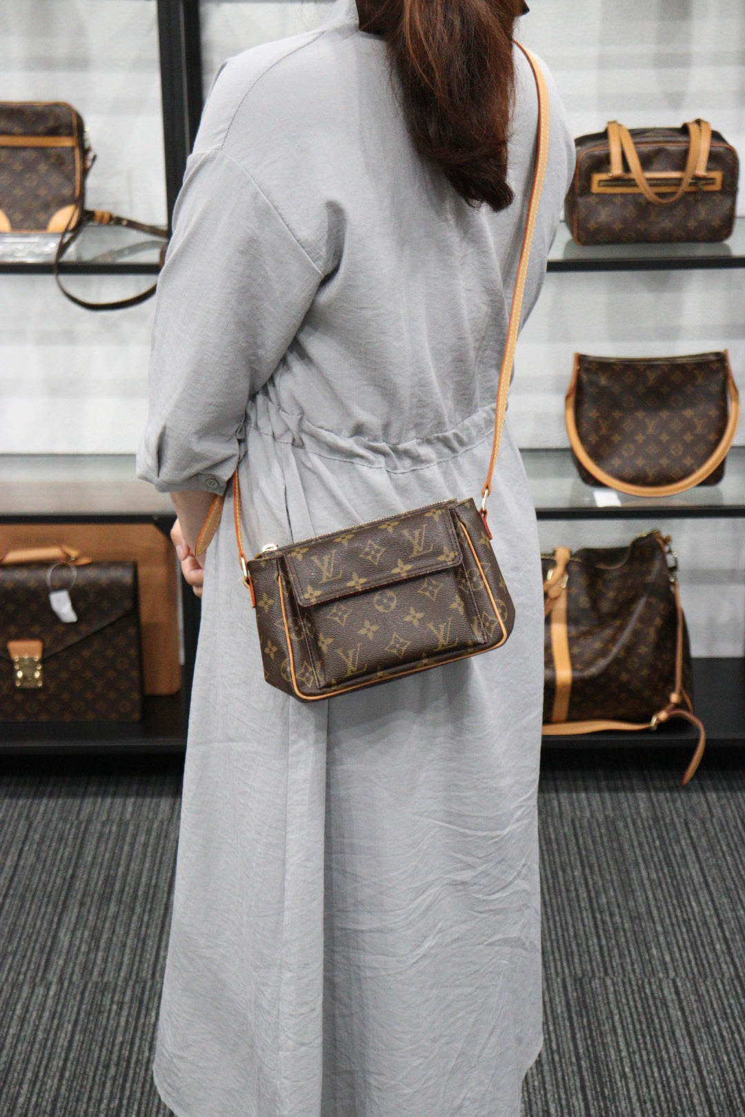 Rank AB ｜ LV Monogram Viva cite PM Shoulder Bag ｜23090402