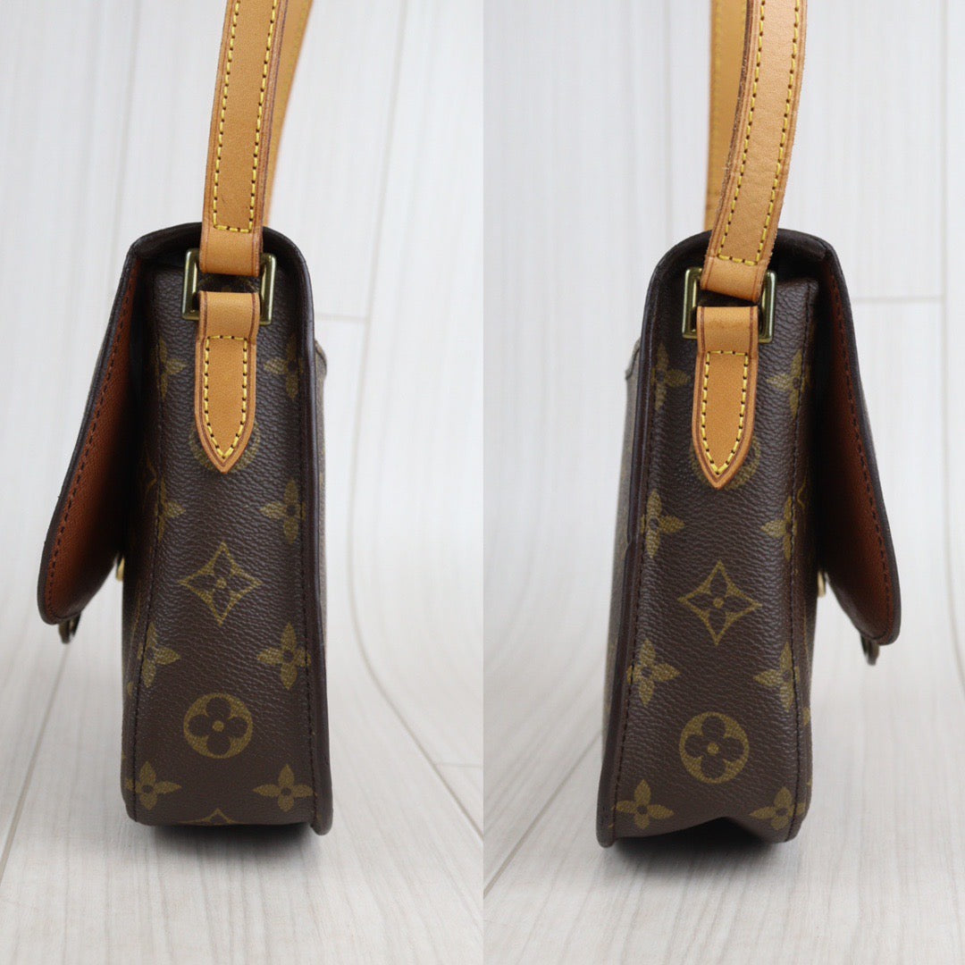 Rank AB ｜ LV Monogram Saint Cloud MM Shoulder Bag ｜23072504