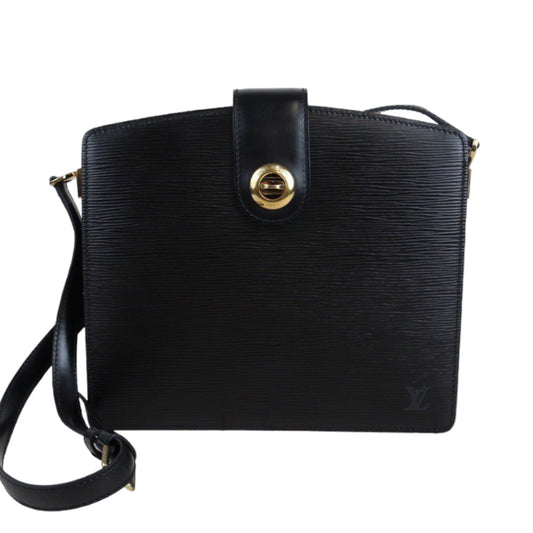 Rank A｜ LV Epi Shoulder Bag Black｜23062916