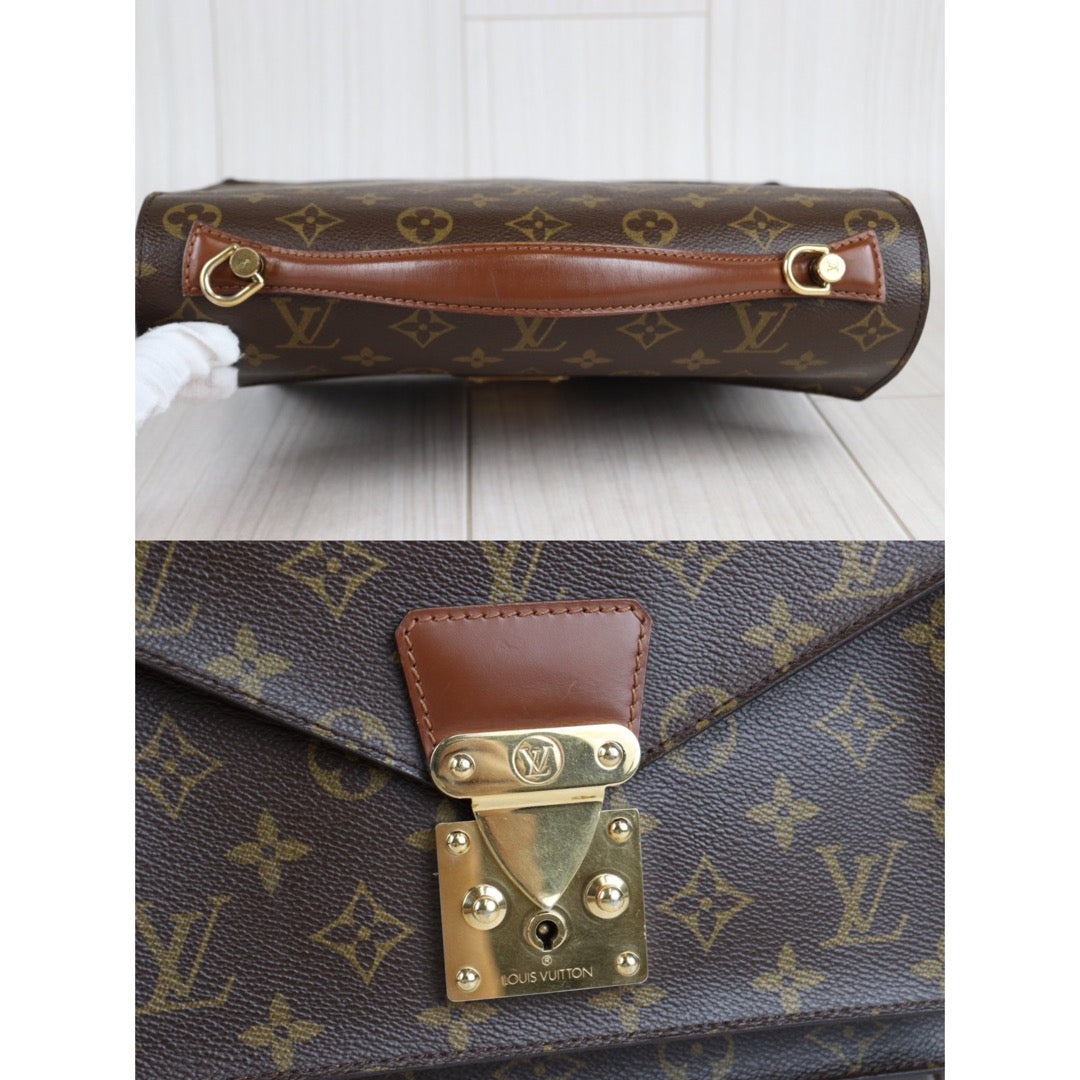 Rank A ｜ LV Monogram Monceau28 Shoulder Bag ｜23052306