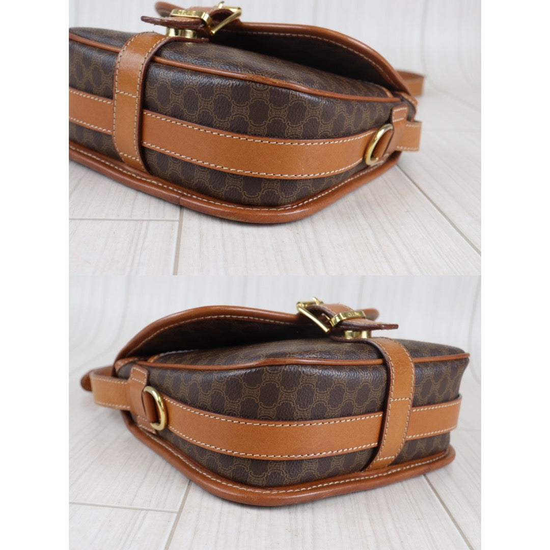 Rank AB｜ Celine Macadam Shoulder Bag ｜23061404