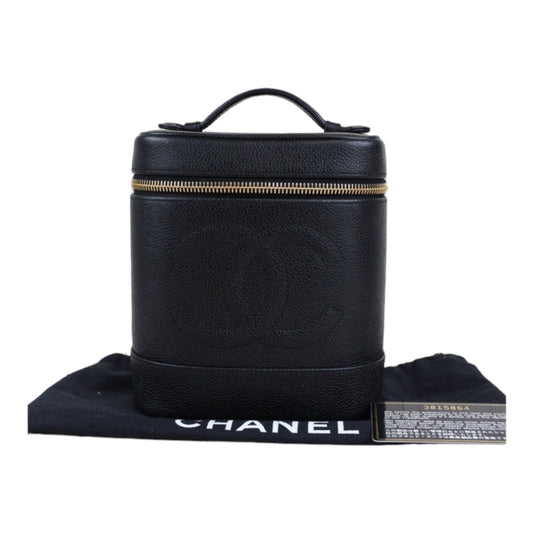 Rank AB ｜ CHANEL Caviar Skin Vanity Handbag ｜23042501