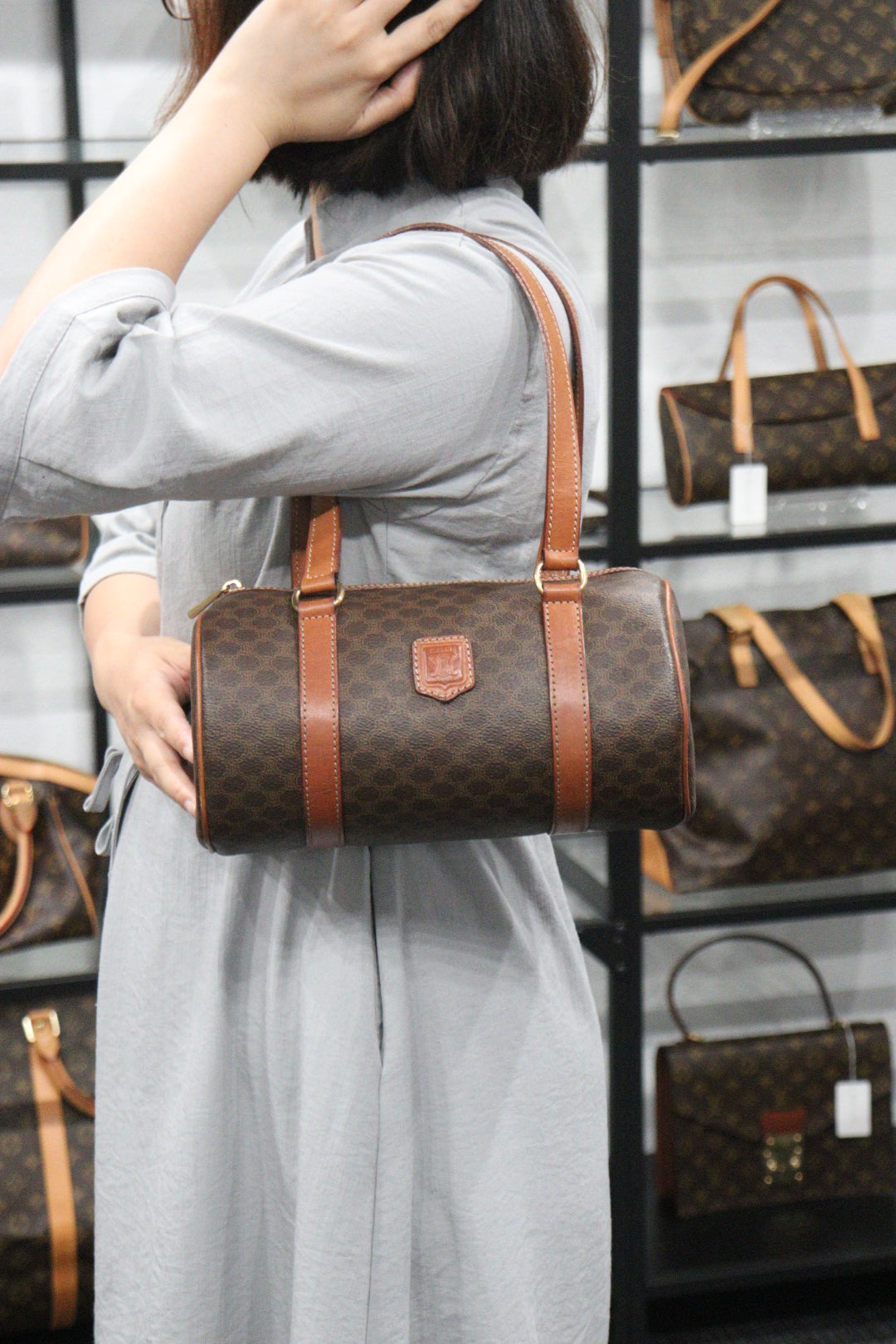 Rank AB｜Celine Macadam ShoulderBag HandBag｜23061205