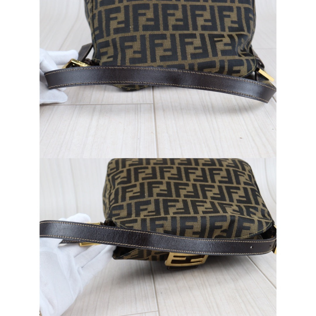 Rank AB ｜ FENDI Zucca Mamma Shoulder Bag ｜23051503