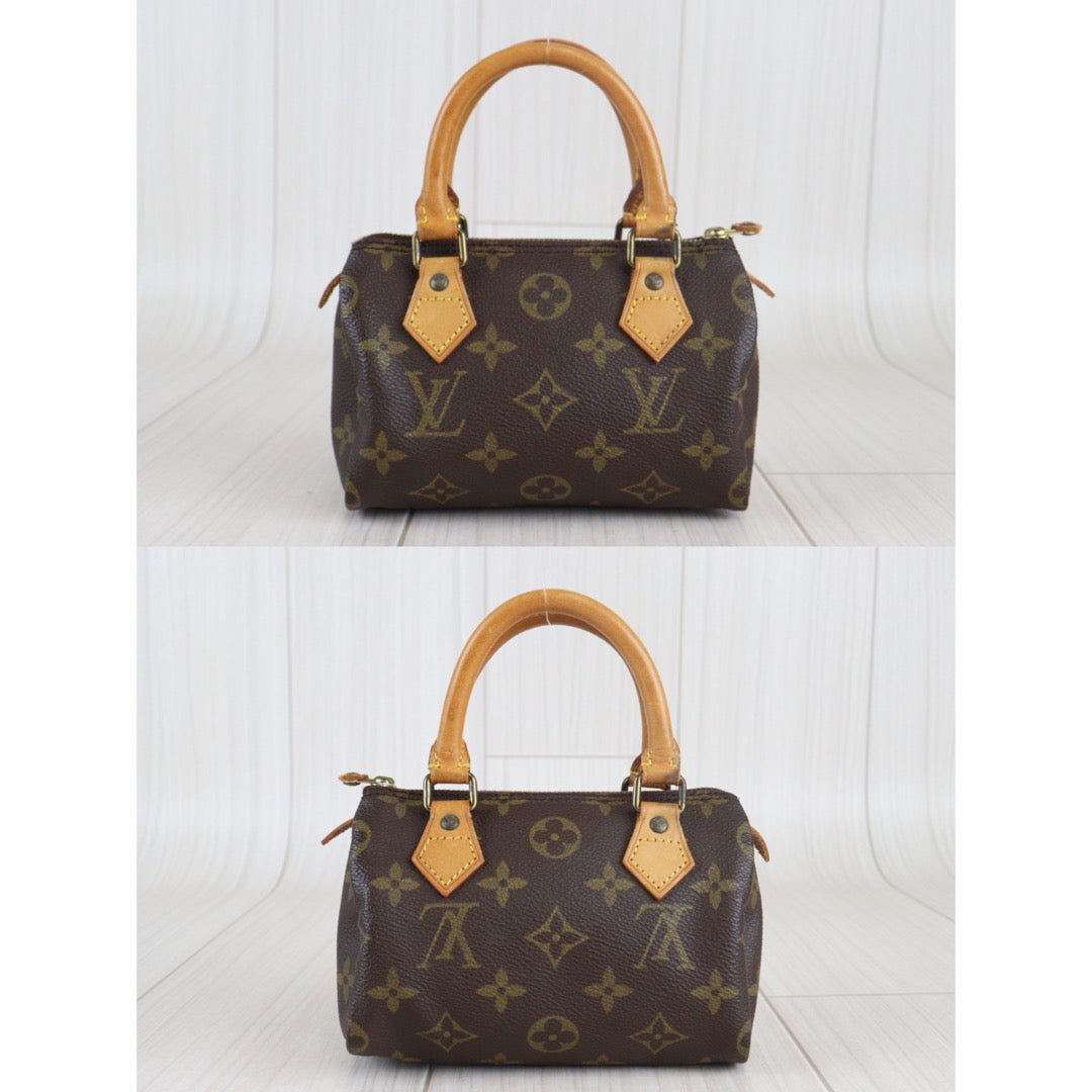 Rank AB ｜ LV Monogram Mini Speedy Handbag ｜23060113