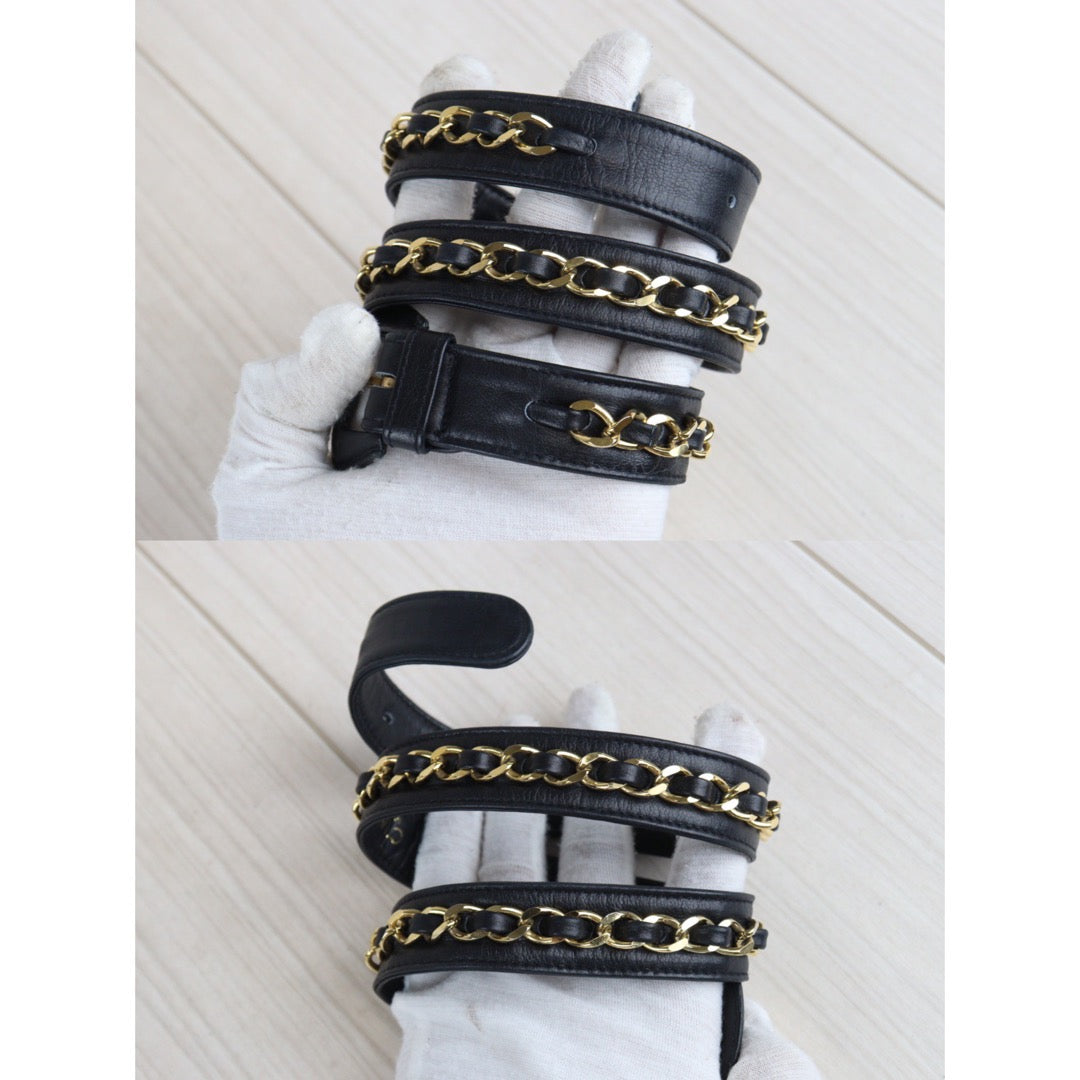 Rank A ｜ CHANEL Matrasse Lambskin Waist Bag｜23070714