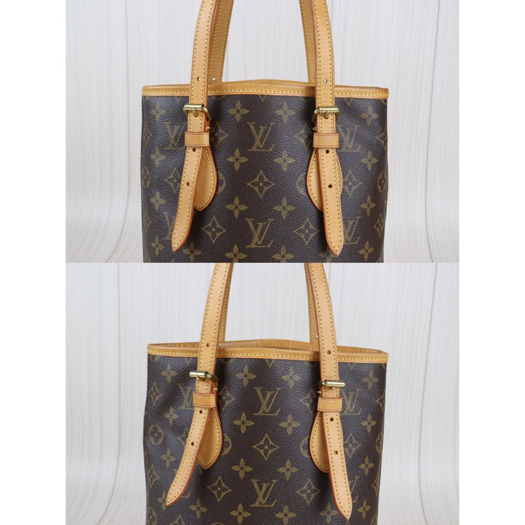 Rank AB ｜ LV Monogram Petit Bucket PM Tote Bag ｜V23061004