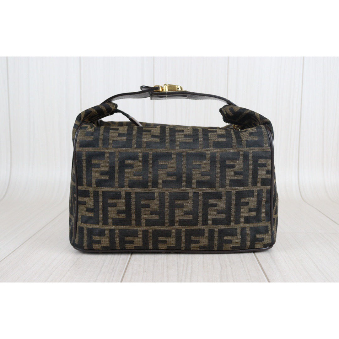 Rank A ｜ FENDI Zucca Handbag ｜23060805