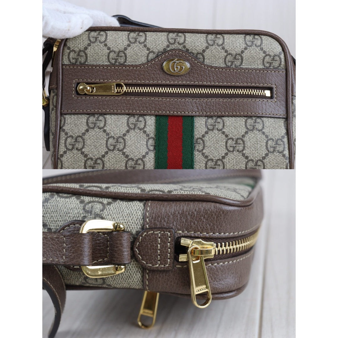 First installment｜Rank A ｜ GUCCI GG Supreme Mini Bag Shoulder Bag ｜23062201