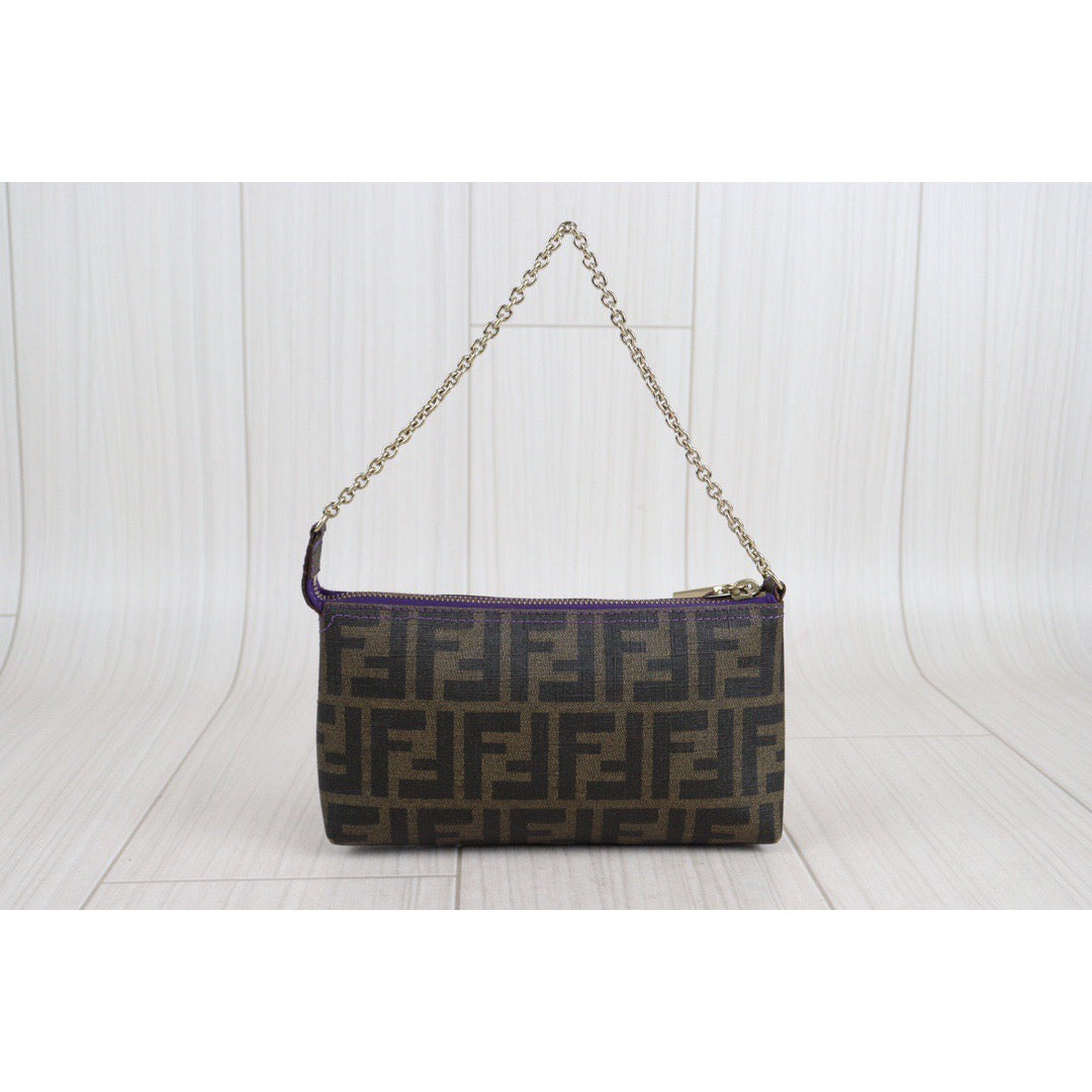 Rank A｜ FENDI Zucca Accessory Pouch ｜23062303