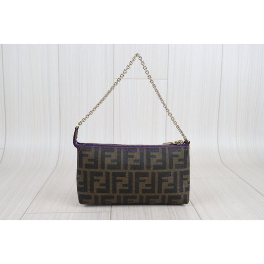 Rank A｜ FENDI Zucca Accessory Pouch ｜23062303