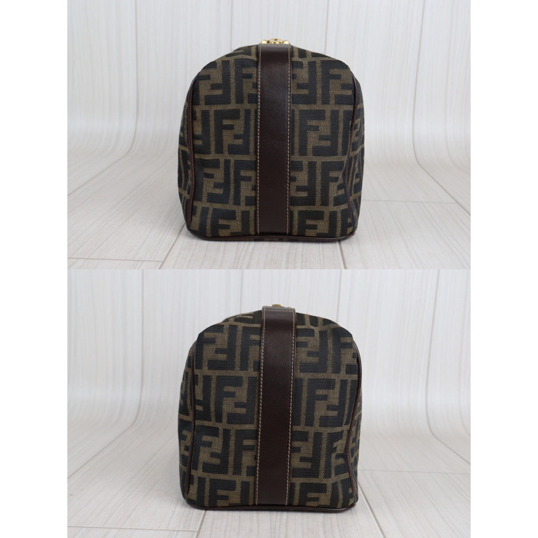 Rank A ｜ FENDI Zucca Handbag ｜23070712