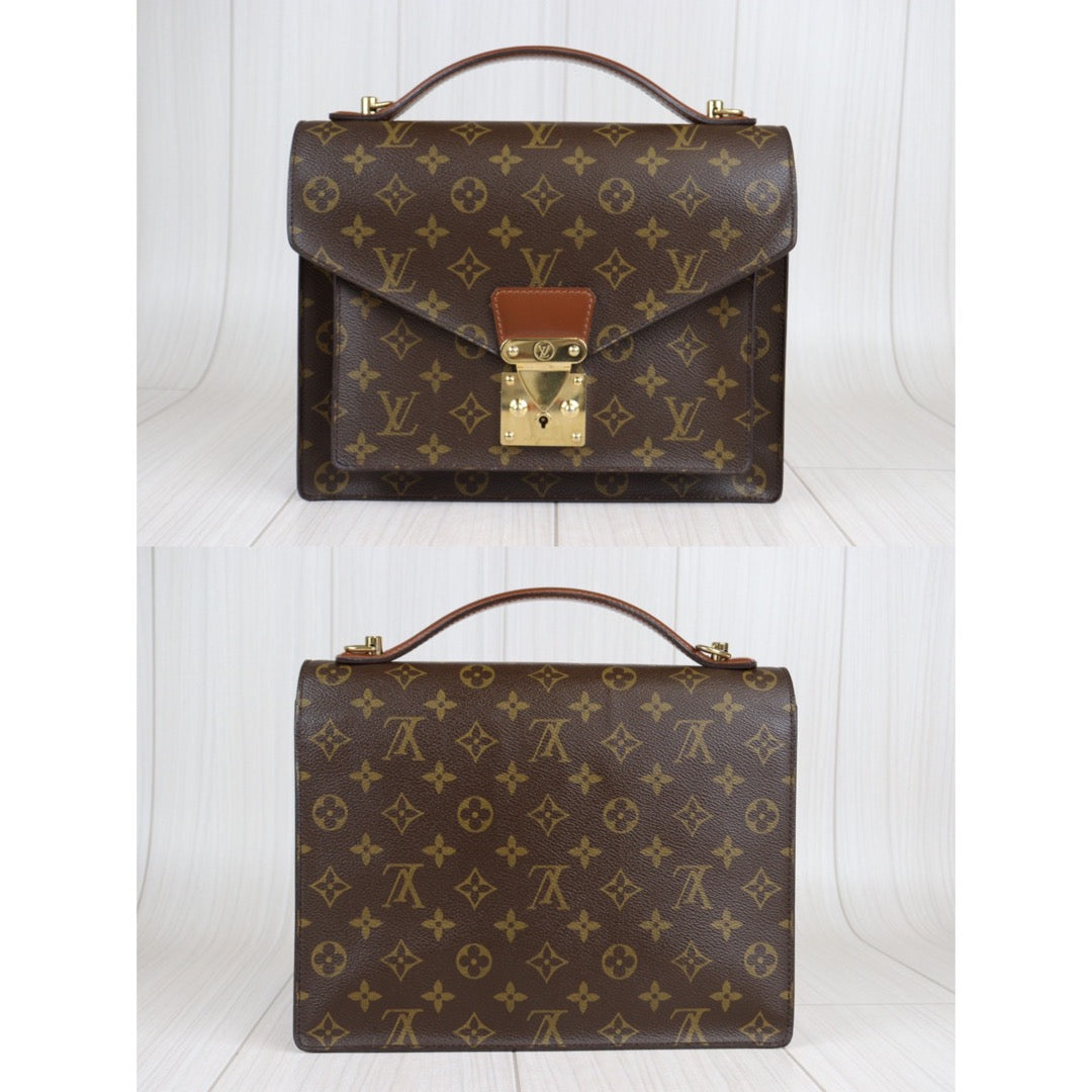 Rank A ｜ LV Monogram Monceau28 Shoulder Bag ｜23052306
