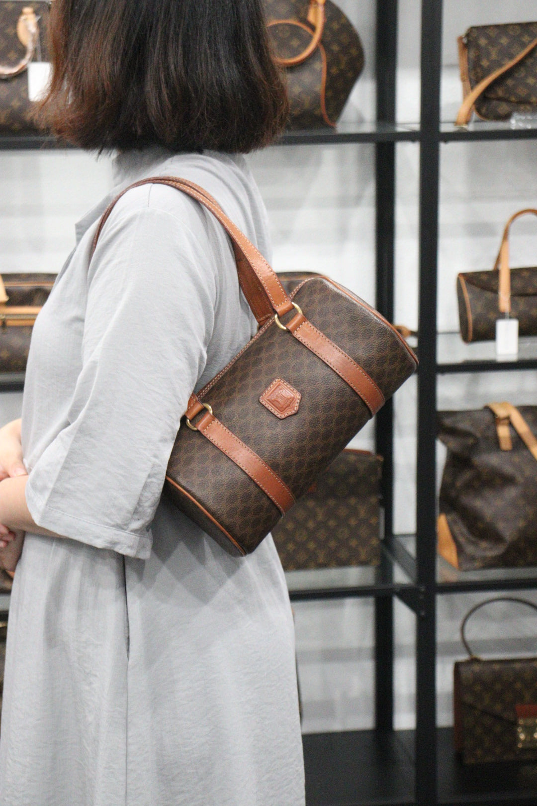 Rank AB｜Celine Macadam ShoulderBag HandBag｜23061205