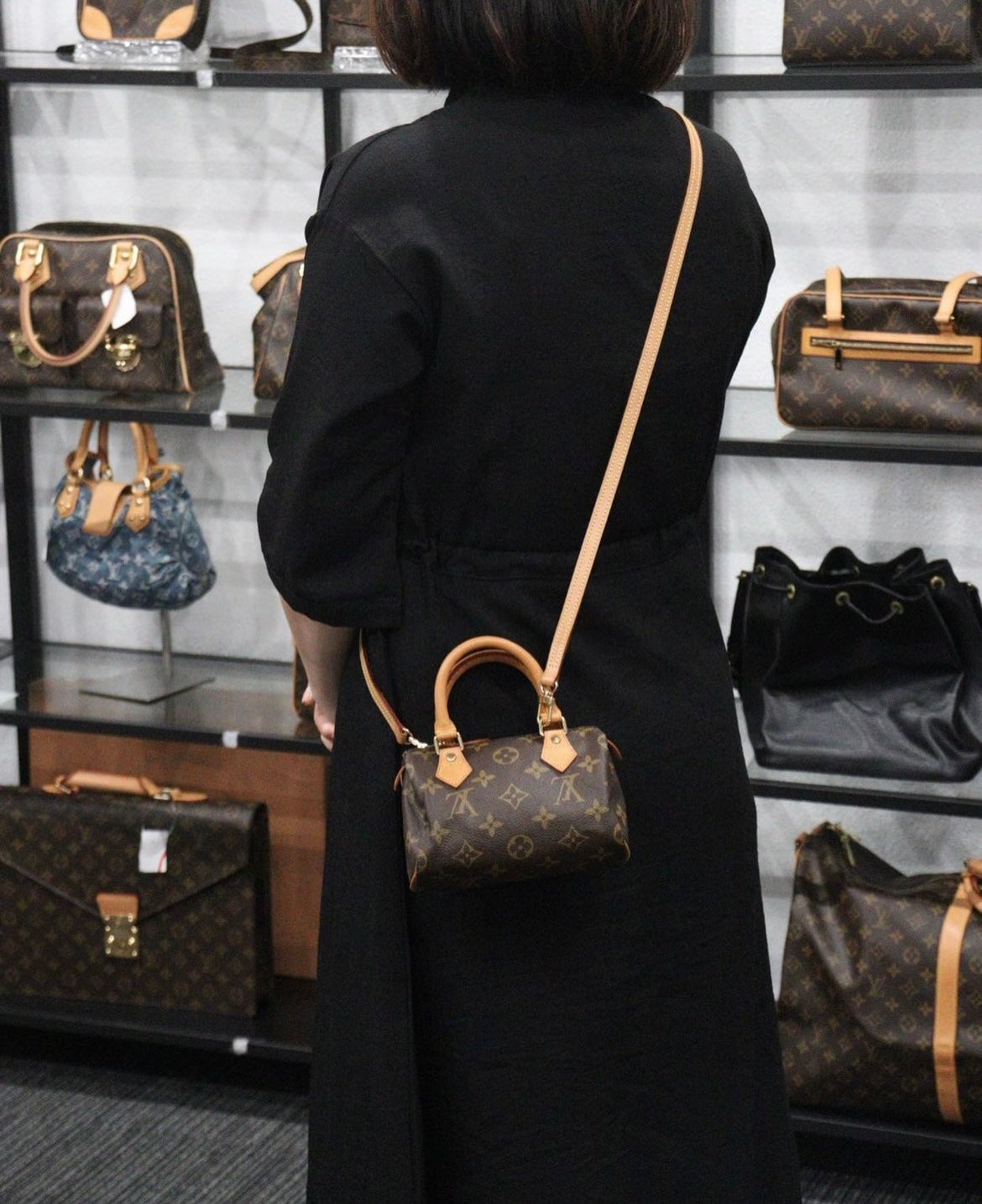 Rank A ｜ LV Monogram Mini Speedy Handbag ｜23061407