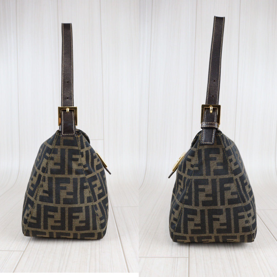 Rank AB ｜ FENDI Zucca Mamma Shoulder Bag ｜23051503