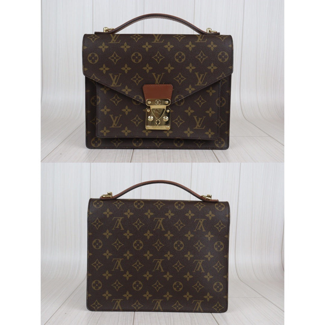 Rank A ｜ LV Monogram Monceau28 Shoulder Bag ｜23062946
