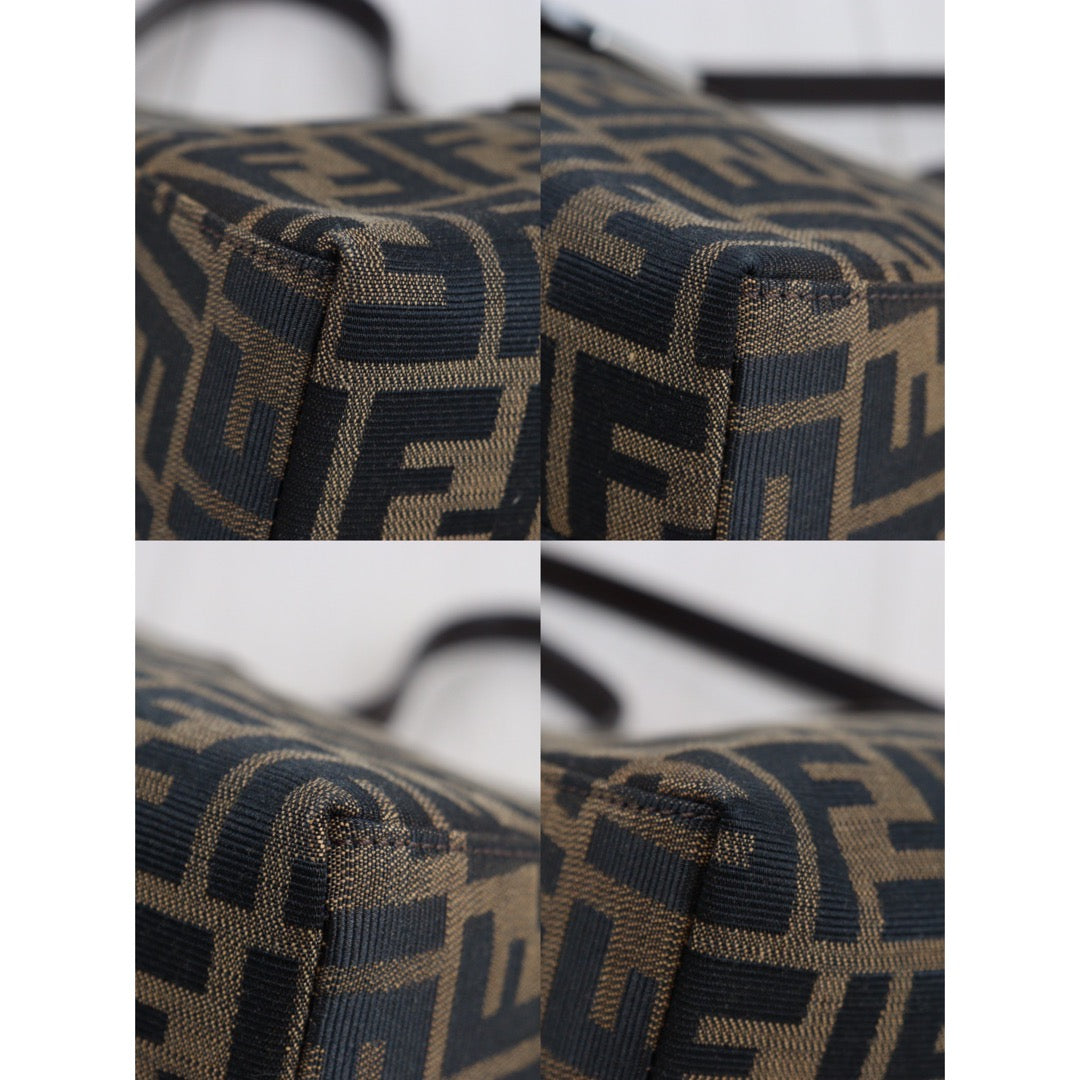 Rank A｜ FENDI Zucca Shoulder Bag ｜23061506