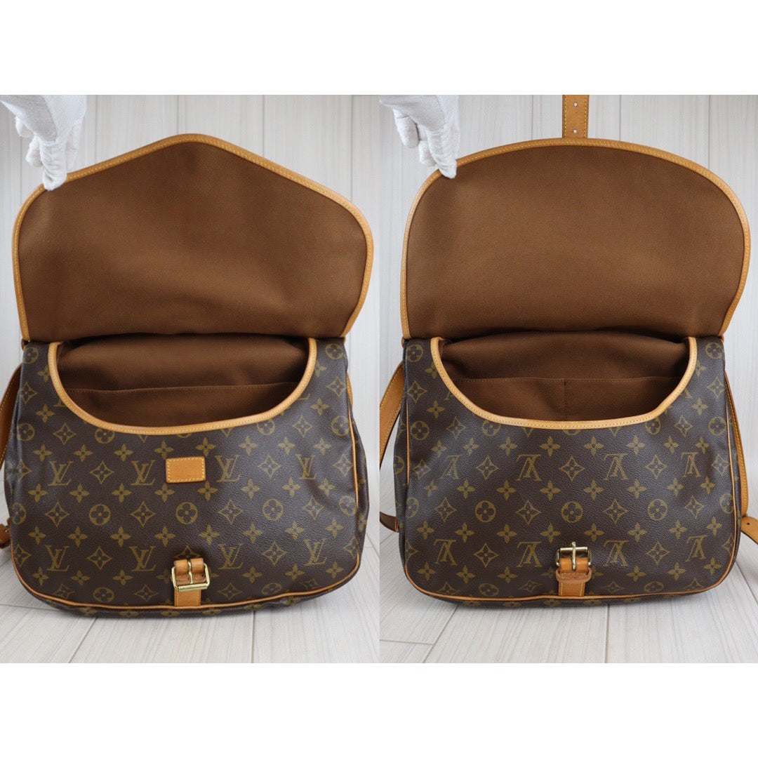 Rank AB｜ LV Monogram Saumur GM Shoulder Bag｜23071201