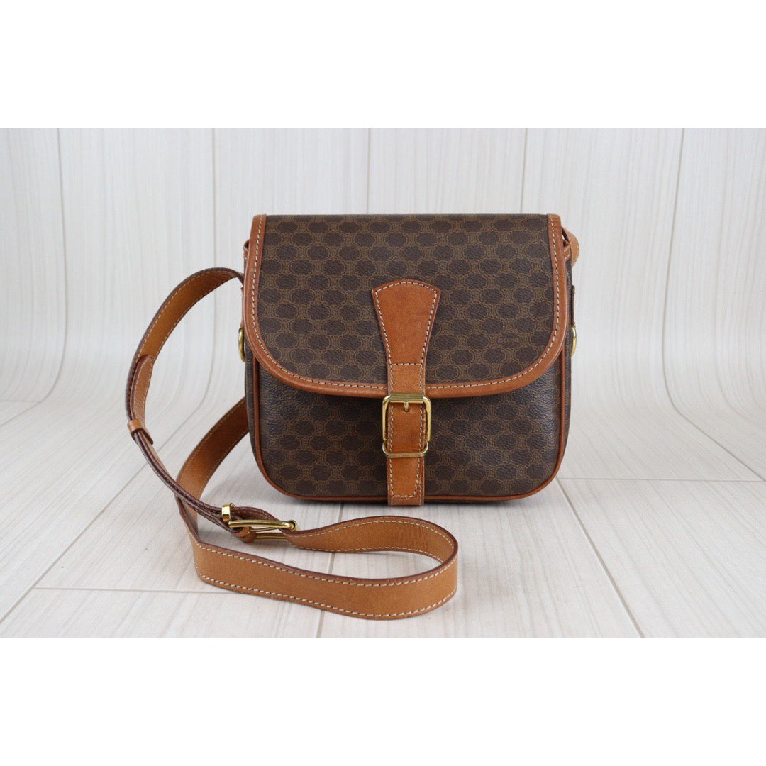 Rank AB｜ Celine Macadam Shoulder Bag ｜23061404