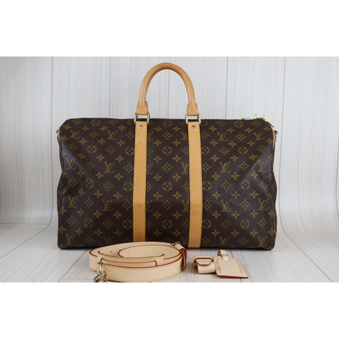 Rank A ｜ LV Monogram Keypol Bandrière 45 ｜23070405