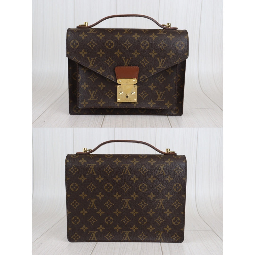 Rank A ｜ LV Monogram Monceau28 Shoulder Bag ｜23062935