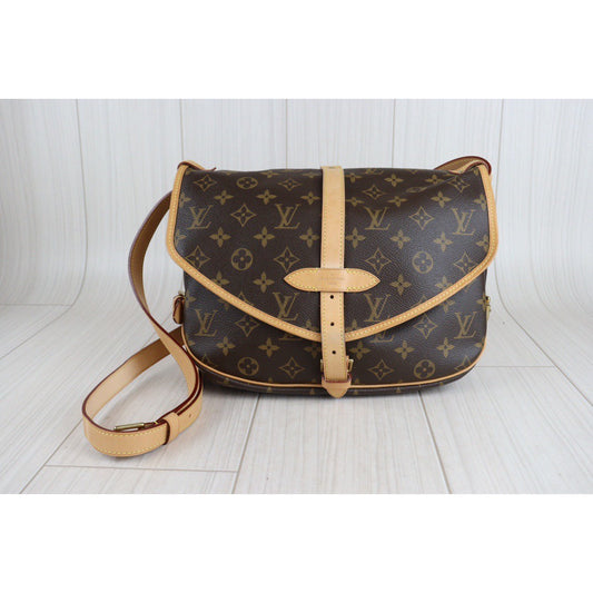 Rank A ｜ LV Monogram Saumur MM Shoulder Bag｜23072512