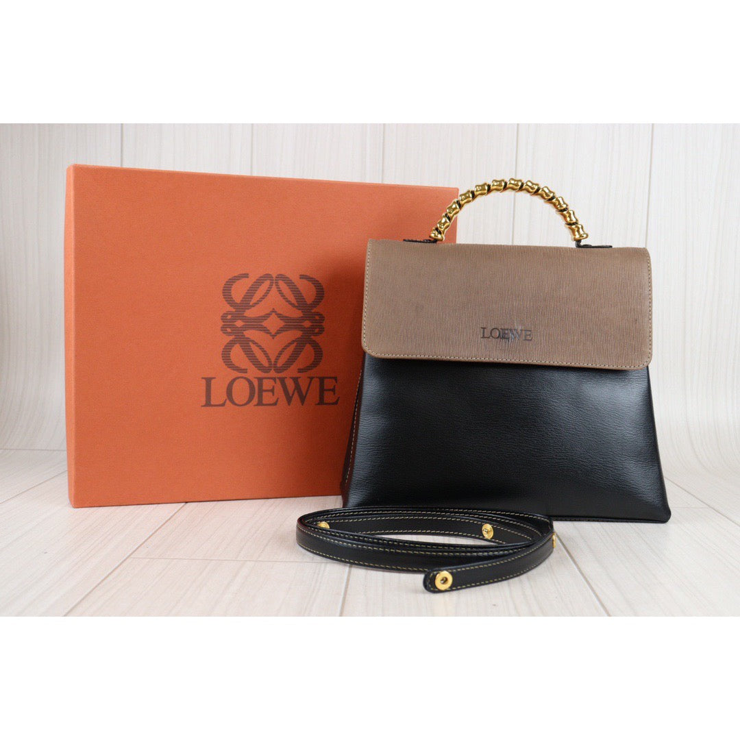 Rank AB ｜ Loewe Belasquez Twist Handbag Shoulder Bag ｜23042215