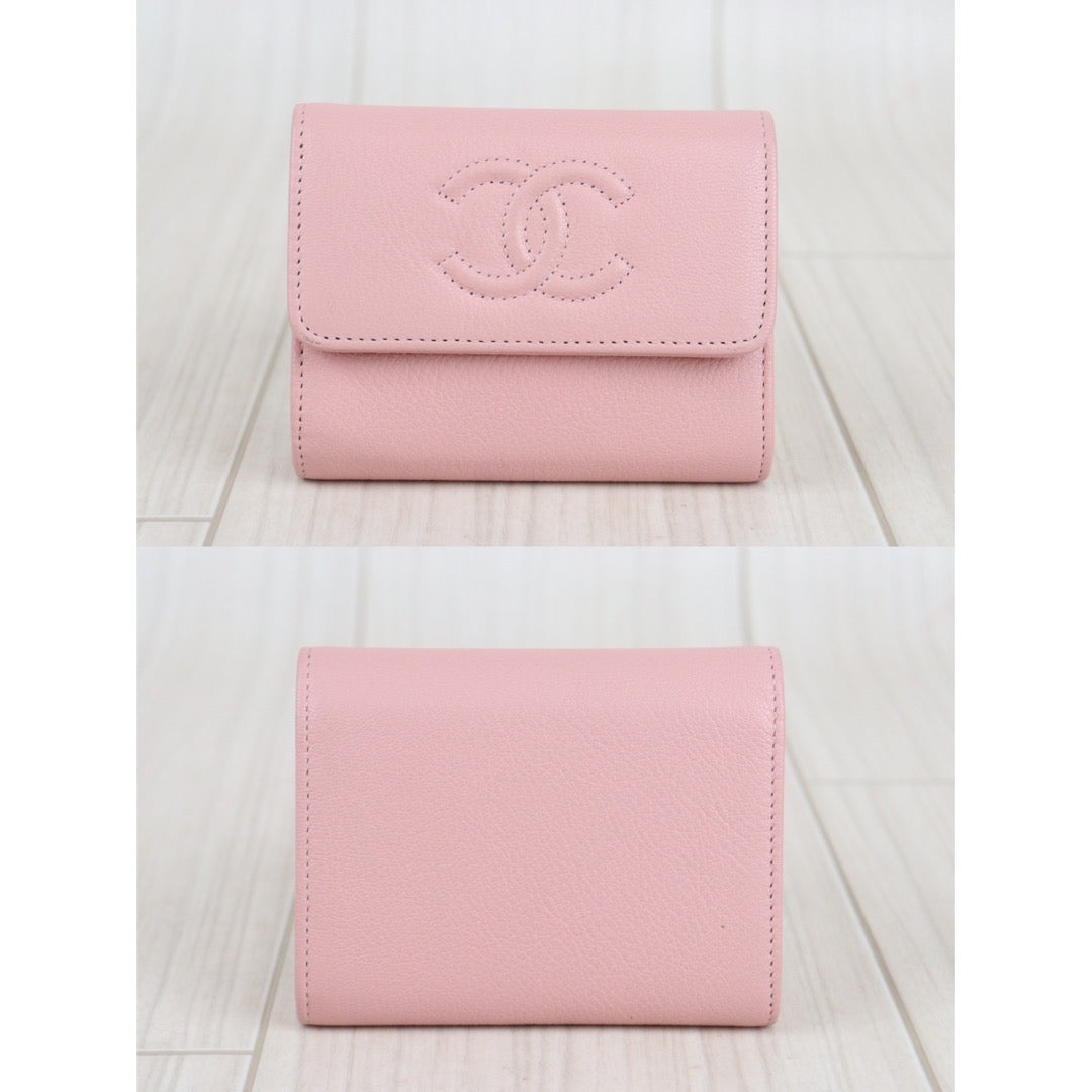 CHANEL Card Holder-Pink