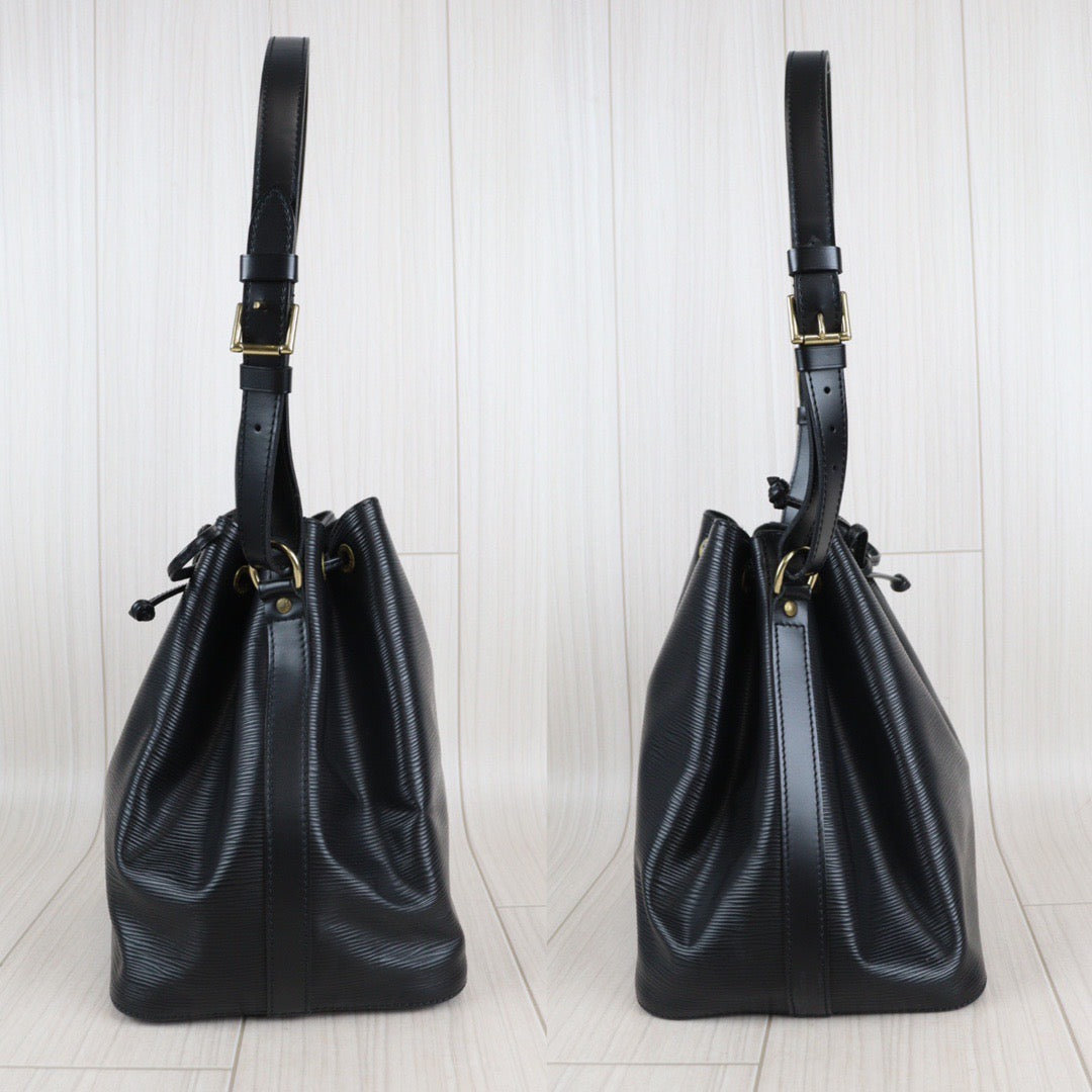 Rank A｜ LV Epi Shoulder Bag Black｜23060617