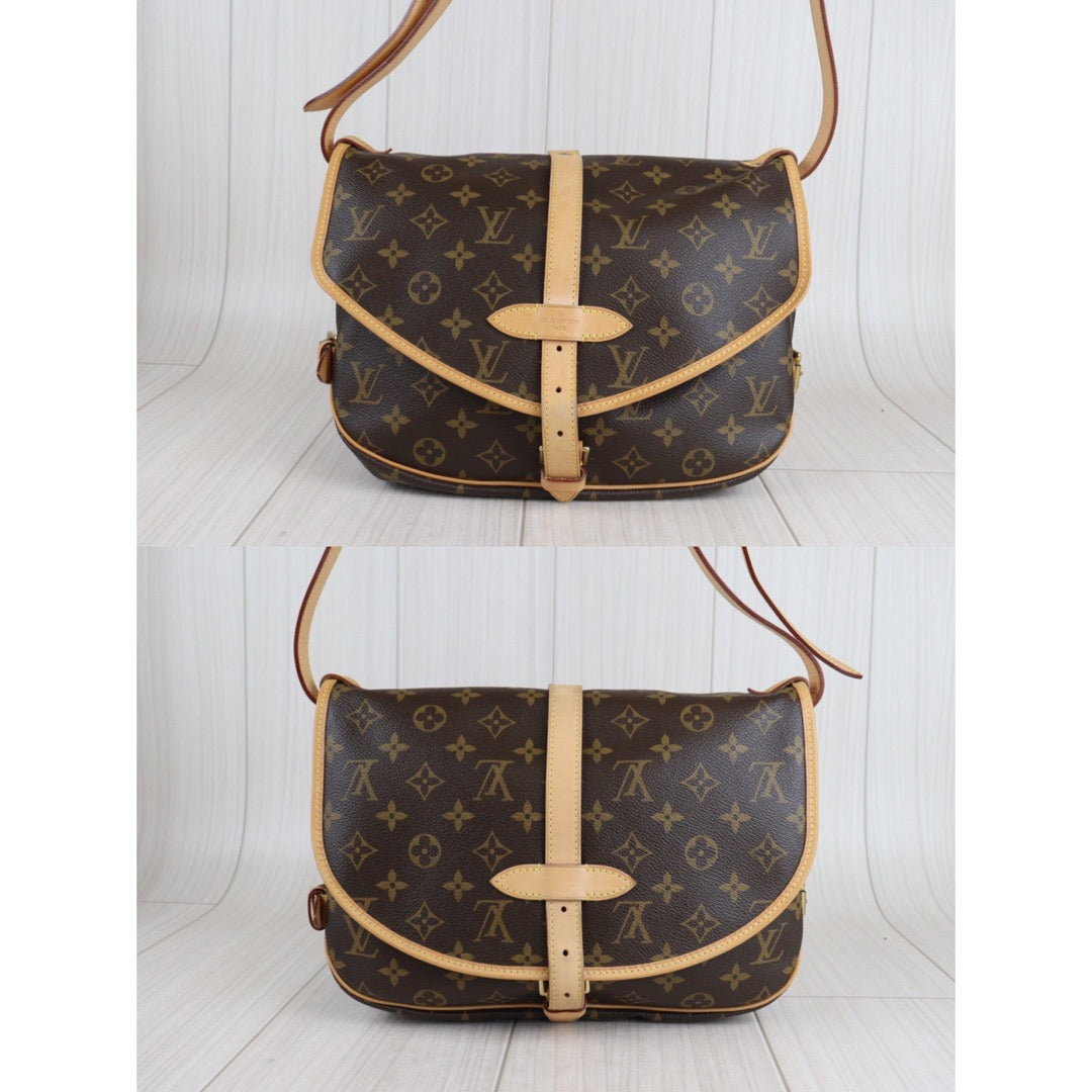 Rank A ｜ LV Monogram Saumur MM Shoulder Bag｜23072512