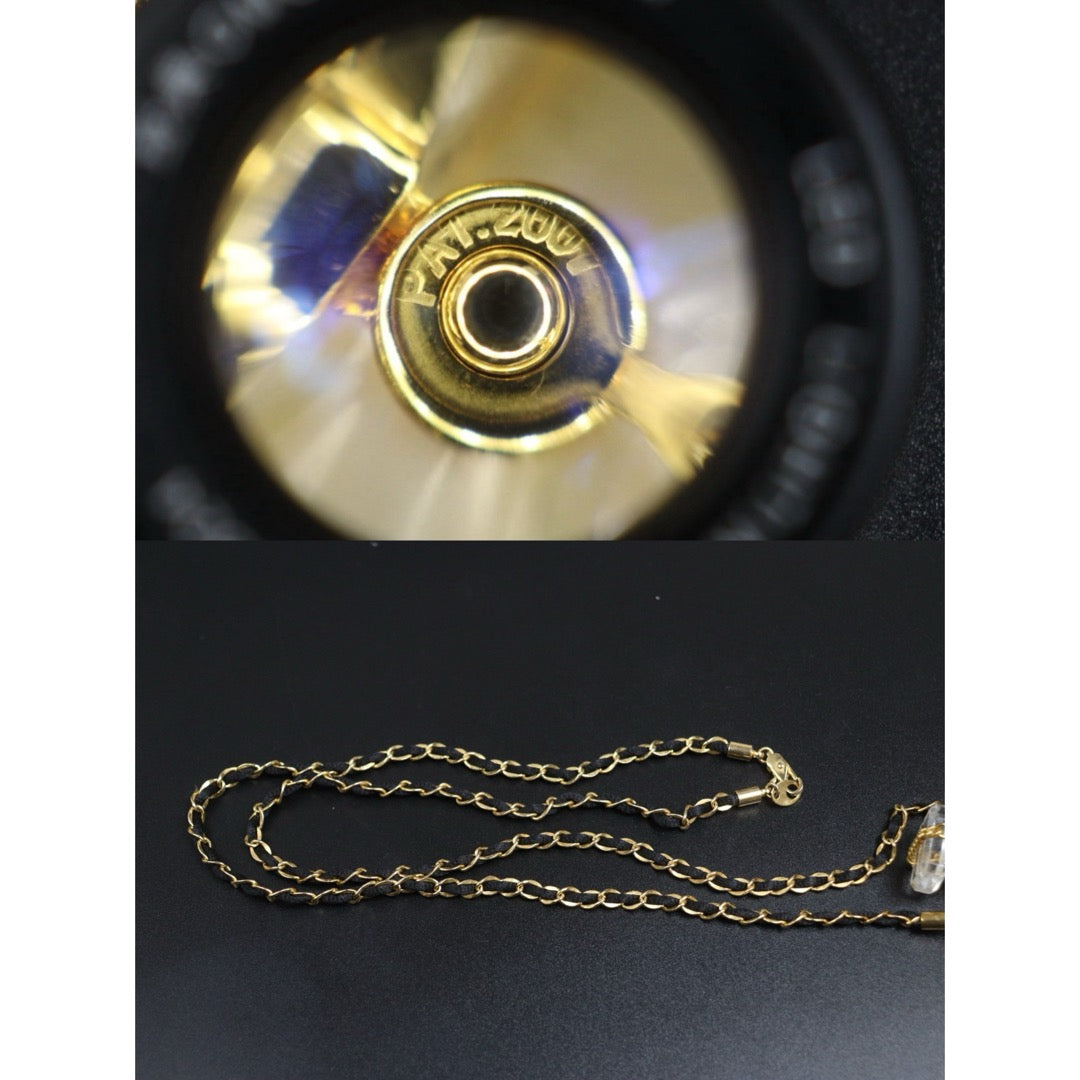 Include Authentic Detective Certificate of Authenticity｜Good ( Rank AB) ｜ CHANEL Vintage No.5 Perfume Bottle Chain Necklace｜26102605