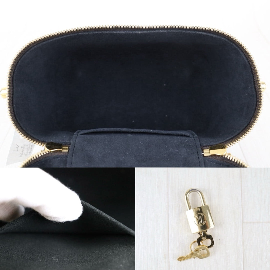 Include Entrupy Certificate of Authenticity｜Good ( Rank AB)｜ Louis Vuitton Monogram Vanity Handbag Shoulder Bag IC Chips Model｜Z26101206