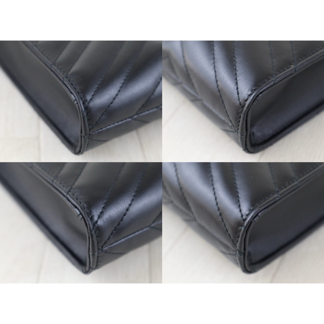 Include Entrupy Certificate of Authenticity｜Very Good ( Rank A) ｜  GUCCI  GG Marmont Mini  Lamb Skin Phone Holder Chain Shoulder Bag｜Z26101214