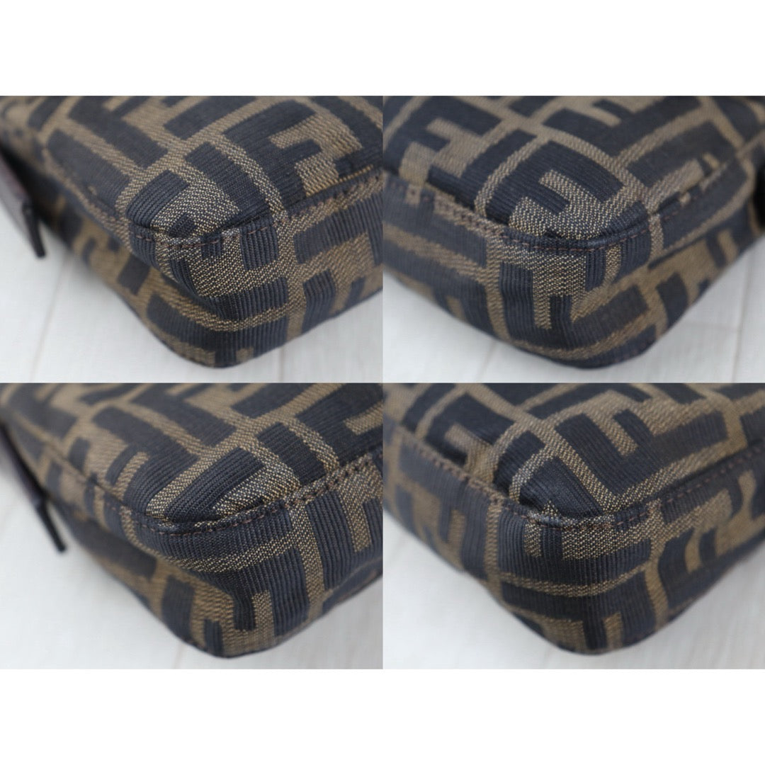 Include Entrupy Certificate of Authenticity｜Good ( Rank AB)｜ FENDI Mamma Baguette Shoulder Bag ｜Z26101702